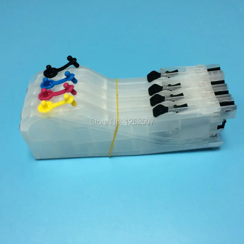 New Lc110 Long Refill Ink Cartridge For Brother Printer Ink Cartridge Refill For Brother Dcp J152n J132n With Arc Ink Cartridge Refillable Ink Cartridgescartridge For Printer Aliexpress