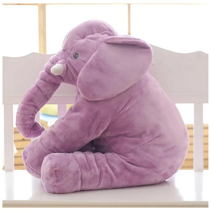 40 см плюшевая игрушка-слон детский спальный спинки мягкие подушки слон кукла подарок на день рождения для детей