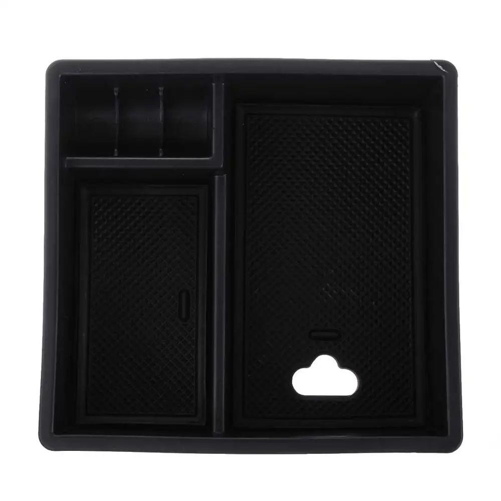 

Car Center Console Armrest Organizer Box Tray Case + Rubber Non-slip Mat For Toyota Hilux 2004-2009 2010 2011 2012 2013 2014 New