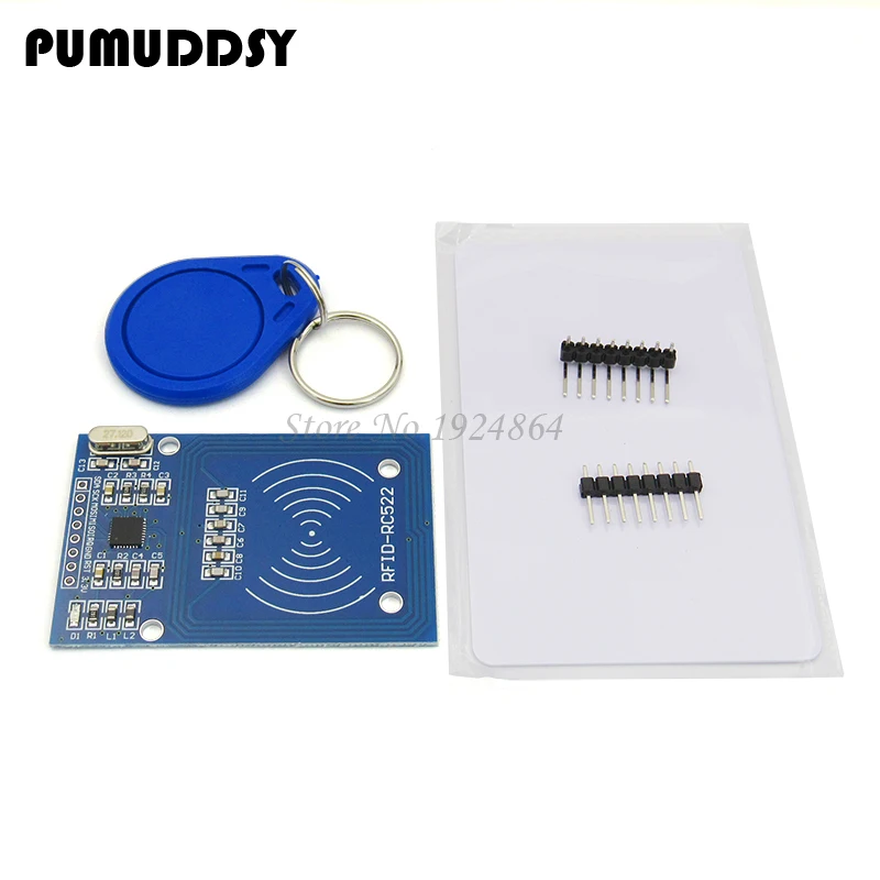 

1pcs MFRC-522 RC522 mfrc 522 RFID RF IC card inductive module with free S50 Fudan card key chain new