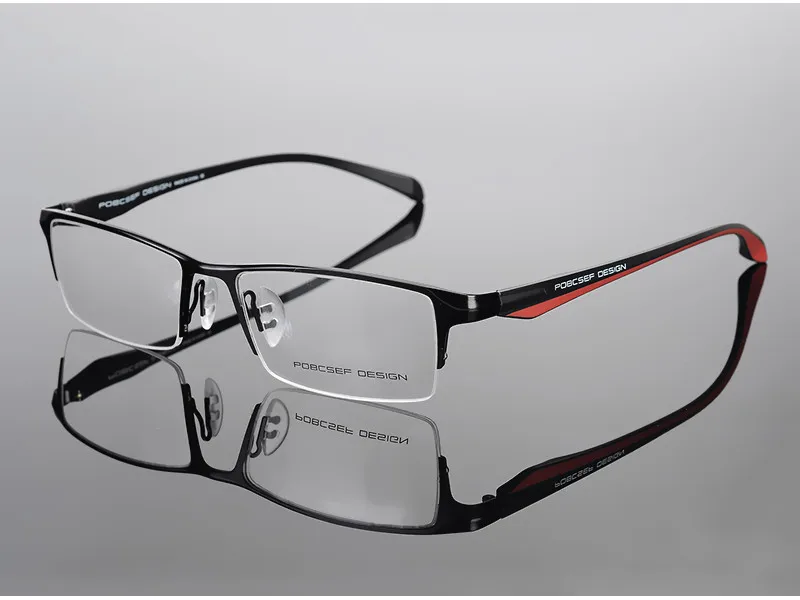 Ультра-светильник из чистого титана, деловые оправы для очков, мужские прозрачные очки, оптическая оправа для очков oculos de grau