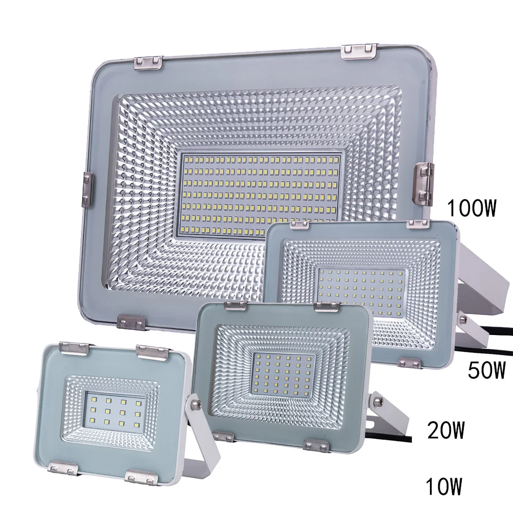 SMD светодиодный светильник 10 Вт 20 30 50 прожектор IP65 Водонепроницаемый 100 150