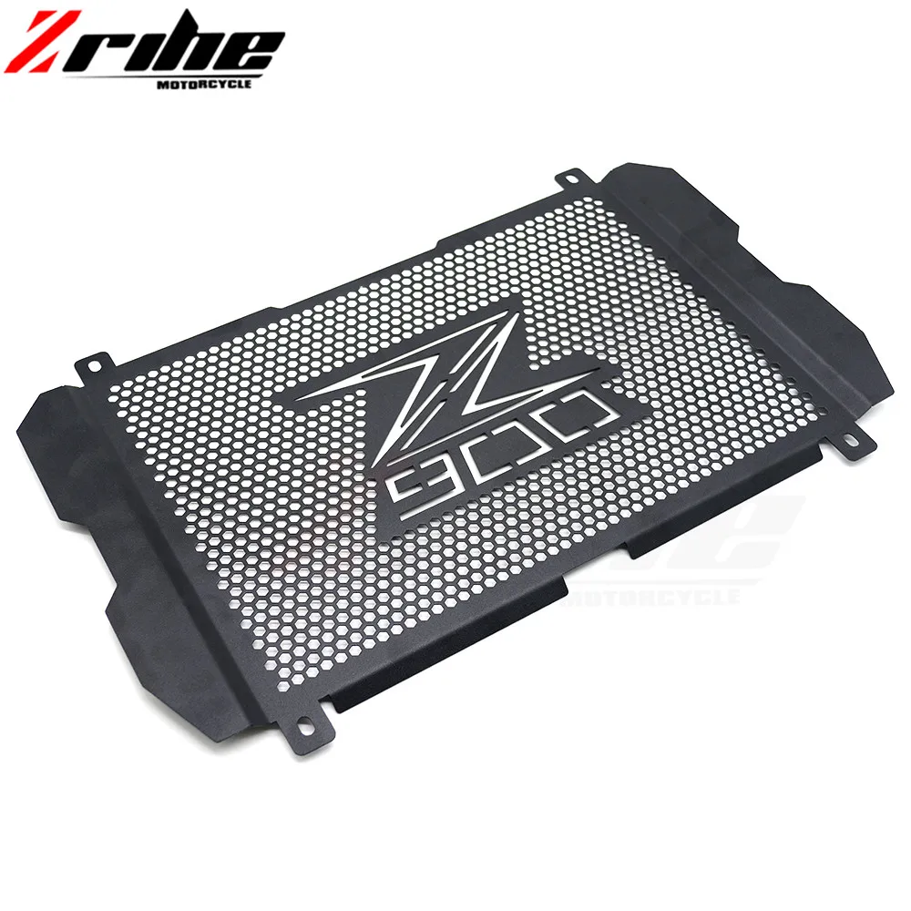 z900 z 900 Motorcycle Radiator Grille Cover For Kawasaki Z900 2017-2018 Guard Stainless Steel Protection Moto Protetor !