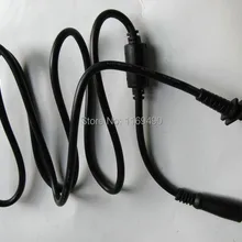 3 шт. DC Tip7.4x5.0mm штекер со шнуром Соединительный кабель для ноутбука hp Dell Электрический адаптер шнур+ ферритовый 120 см