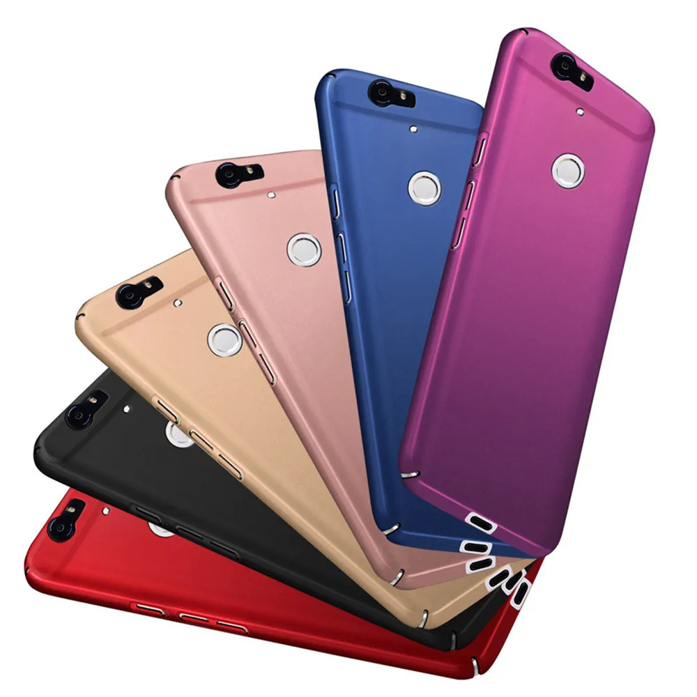 Простой чехол для телефона Huawei Nexus 6P 5 7 дюйма жесткий пластиковый матовый чехлы