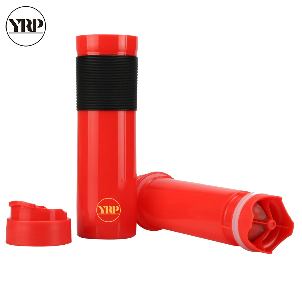 YRP 350 мл портативный французский пресс Кофеварка пластиковый кофейник Плунжер с