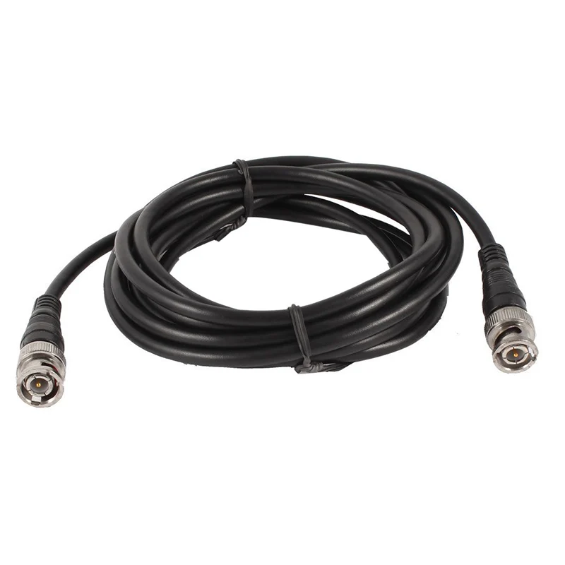 2Pieces 1M 2M 3M BNC extension Cable For Analog Camera BNC Male to Male Coaxial Cable Adapter Coax Male Extension Cable