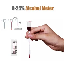 От 0 до 25 градусов стекло вино спирт метр Vinometer концентрация измерительный инструмент