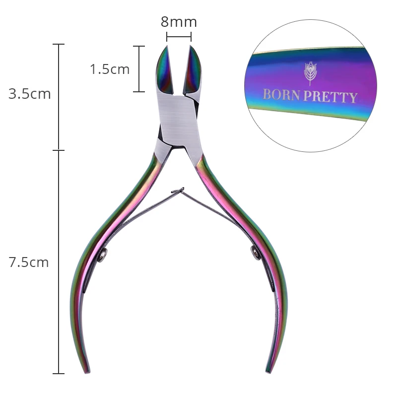  BORN PRETTY Chameleon Nail Toenail Clipper Trimmer Nipper Cutter Ingrown Manicure Nail Art Pedicure