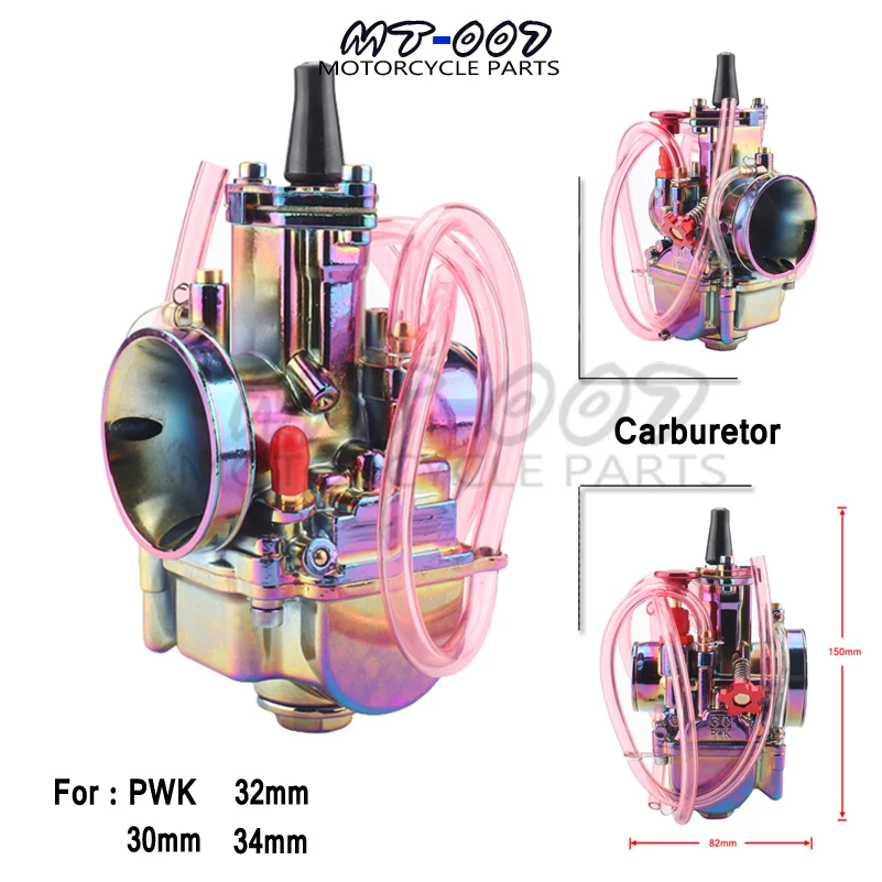 Мотоцикл PWK 28 мм 30 32 34 карбюратор Carburador Carb для 110cc-250cc 2T 4T двухтактный двигатель