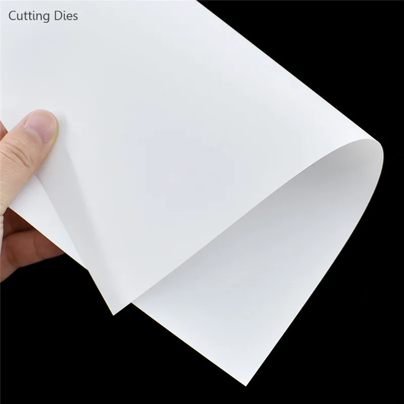 

5Sheets Printer Inkjet Shrinks Film A4 Plastic Sheet DIY Creative Printable Embellishments Home Decor