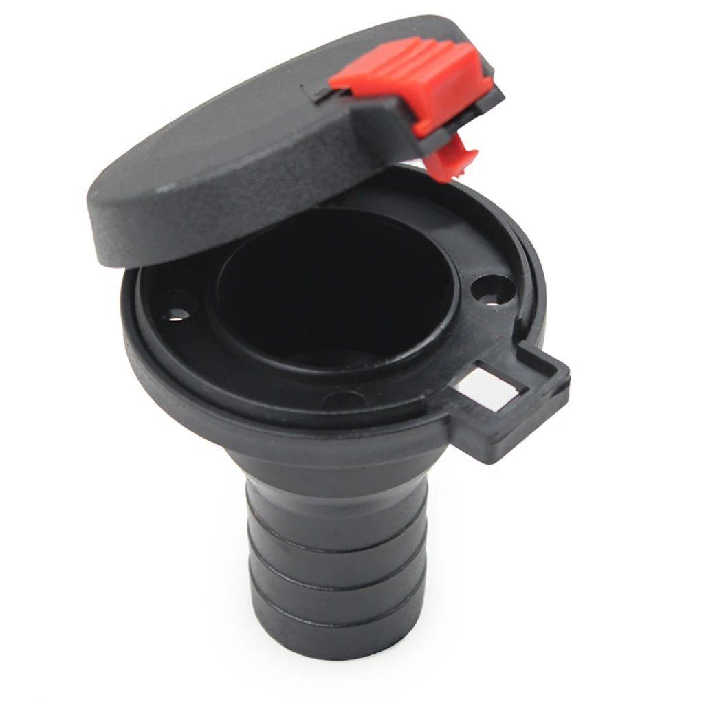 

1 Set 38mm Marine ABS Plastic Boat Deck Fill/ Filler Port Gas Fuel Tank With Keyless Cap 1.5 inch
