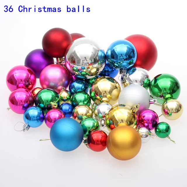 36christmas balls 3 cm 6 cm christmas balls decorate the christmas ball 8 cm plastic christmas - Christmas Ball Decorations 36christmas balls 3 cm 6 cm christmas balls decorate the christmas ball 8 cm plastic christmas - Christmas Ball Decorations