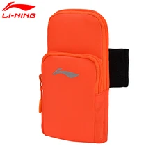 Li-Ning Мужская Беговая рука, посылка, Классический светоотражающий полиэстер, мужская и женская подкладка, Спортивная рука, посылка, сумка ABJM002 BJF114
