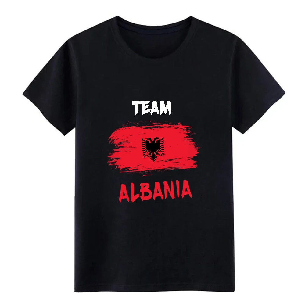 Мужская команда Albania/подарок косовская Албания тирана футболка дизайнерская 100%