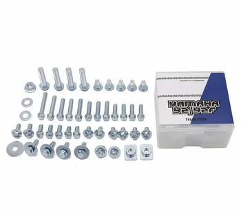 

46pieces motorcycle hardware bolt track pack handware kit for yamaha yz yzf 250 450 yz250f yz450f factory style dirt bike parts