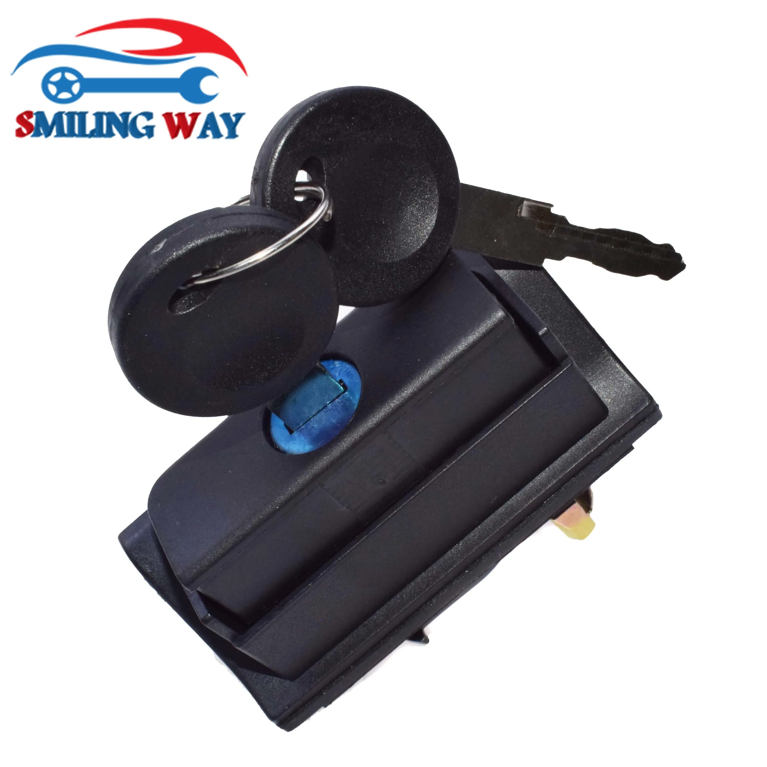 

SMILIMNG WAY Rear Tailgate Trunk Boot Handle Lock 2 Keys For VW Golf Mk3 III 1991-1997 & Polo Classic 1994-1997 OE# 1H6827571E