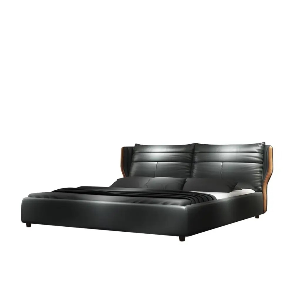 RAMA DYMASTY мягкая кровать из натуральной кожи современный дизайн кровати bett cama мода