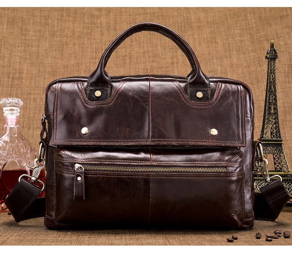 Messenger Bag Men's Genuine Leather Casual Crossbody Bags for Men Shoulder Bag Men Bags Business Leather Man Handbags 8508 (4)