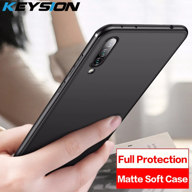 KEYSION Матовый телефон случае для Xiaomi mi CC9 CC9E 9 SE чехол Защита Мягкая ТПУ Силиконовая