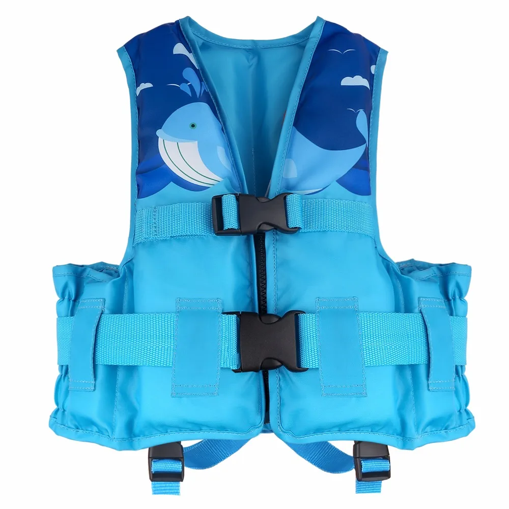 

Life Jacket for Kids,Child Size Watersports Swim Vest Flotation Device,Cute Whale Print Suitable for 55-77lbs