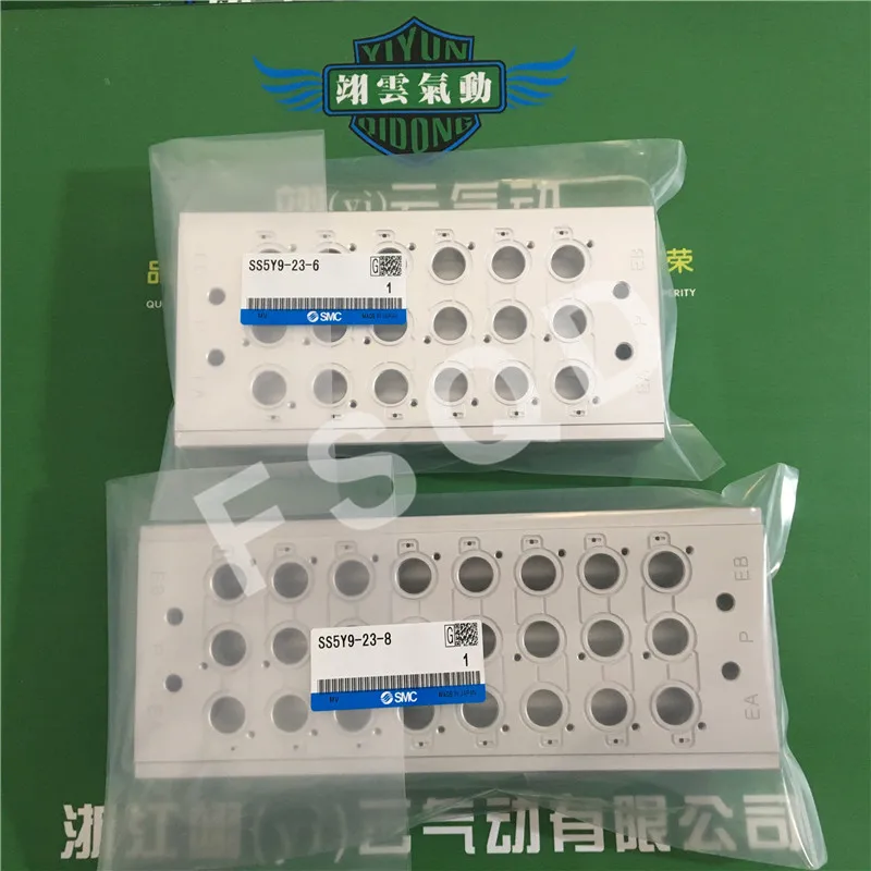 

SS5Y9-23-02 SS5Y9-23-6 SS5Y9-23-8 SMC conflux boards Auxiliary components pneumatic component