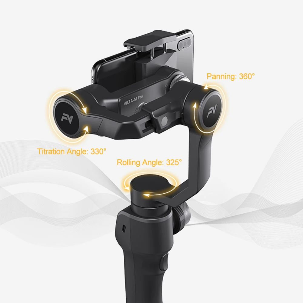 3-х осевой ручной шарнирный стабилизатор для камеры GoPro палка для селфи портативный монопод с шарнирным замком 360 градусов вращение на начальном этапе режим для телефонов и экшн-камер