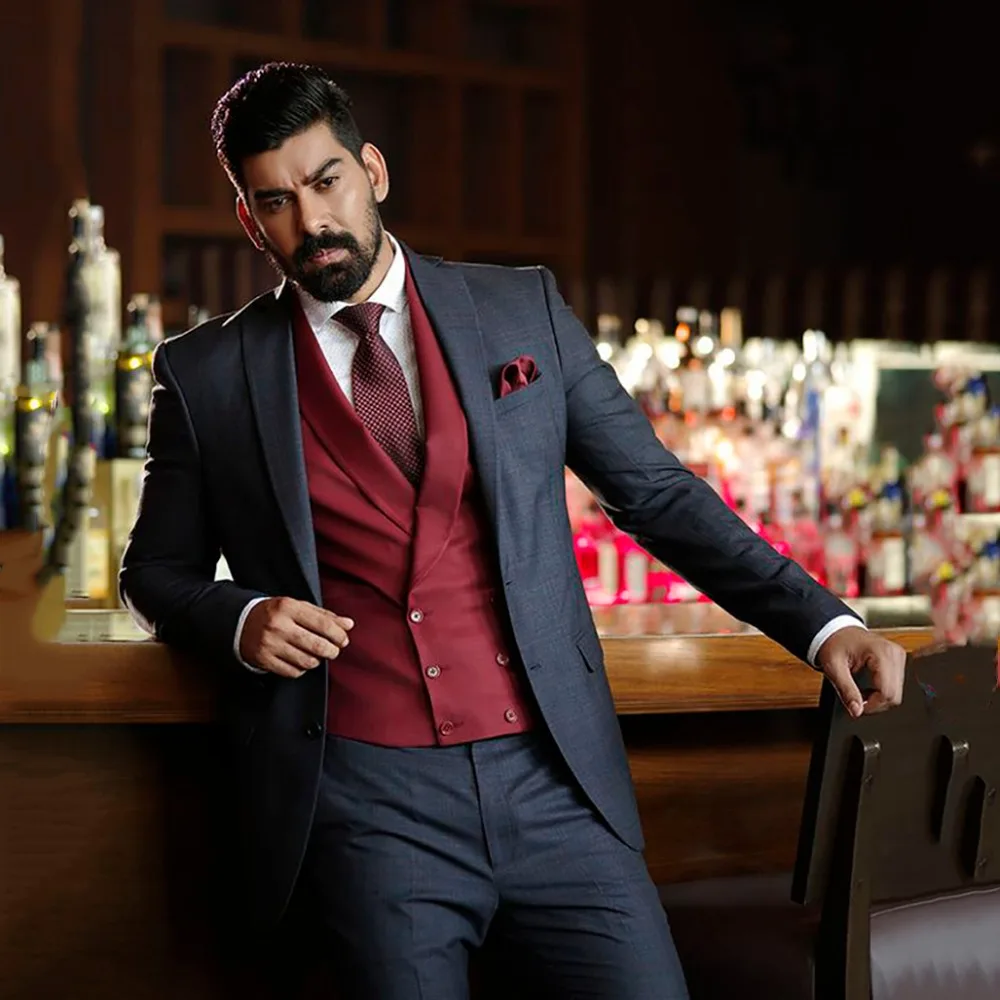 Black Grey Suits Men Latest Mens 