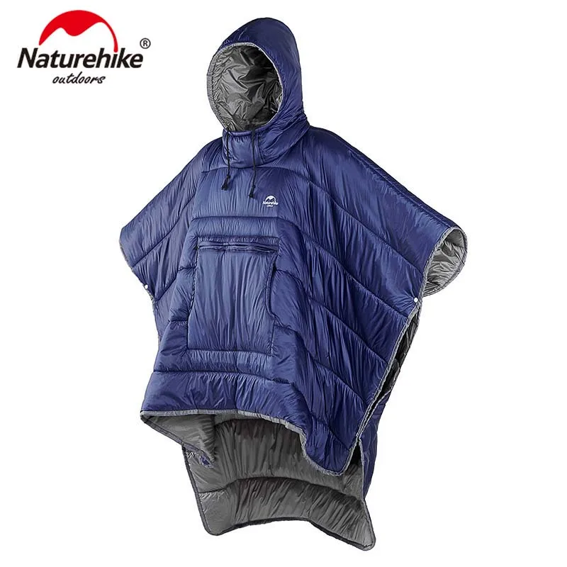  Naturehike Portable Water-resistant Camping Sleeping bag Cloak Style Lazy Sleeping Bag Winter Ponch