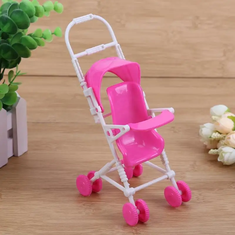plastic doll stroller
