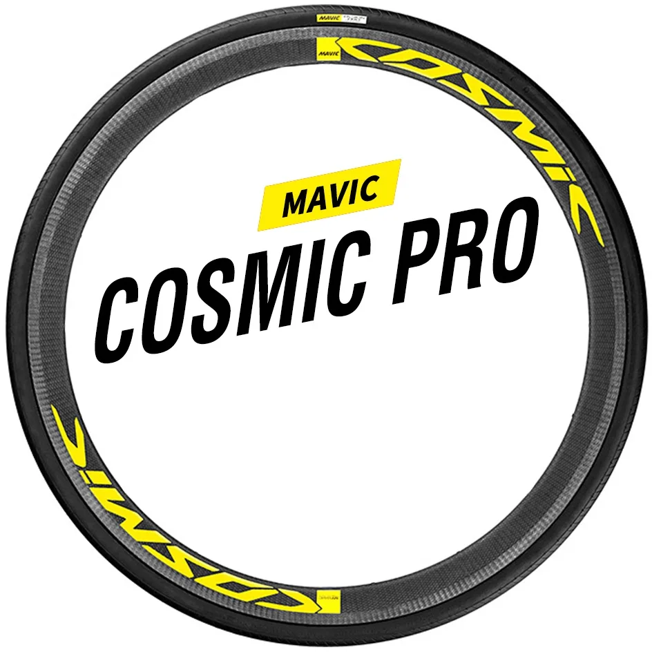 Два колеса Набор наклейки для Mavic Cosmic Pro 40 мм углеродный дорожный велосипед Гонки велосипедные наклейки