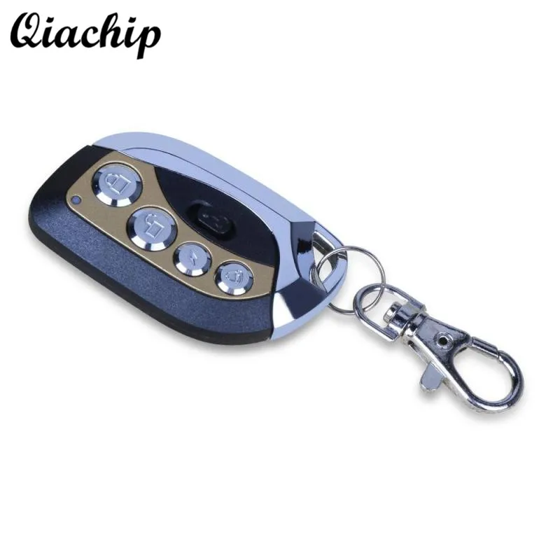 

QIACHIP 433MHz DC 12V RF Transmitter Duplicating Cloning Key Fob 4 CH Button Copy For Garage Door Opener Remote Control Switch