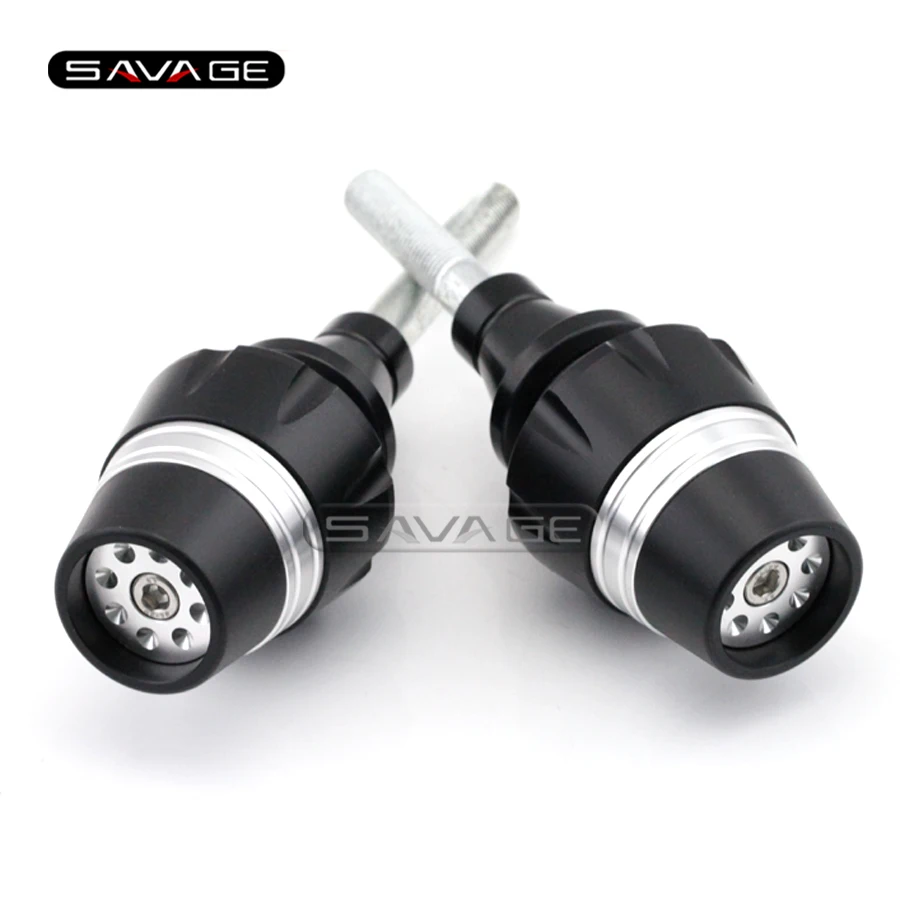 

Fit HONDA CB1000R 2008 2009 2010 2011 2012 2013 2014 Silver Motorcycle Frame Slider Crash Protector Bobbins Falling Protection