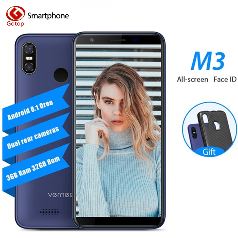Vernee M3 5 ''Full Экран смартфон 3 Гб оперативной памяти 32 встроенной