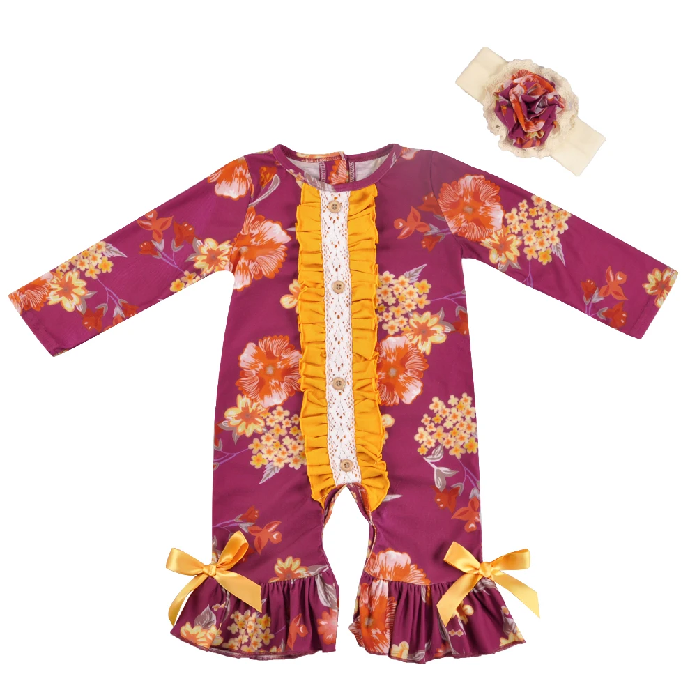 

Conice NINI Baby Girl Clothes Full Newborn Toddler Infant Kids Cute Knitted Cotton Rompers With Headband GPF807-205