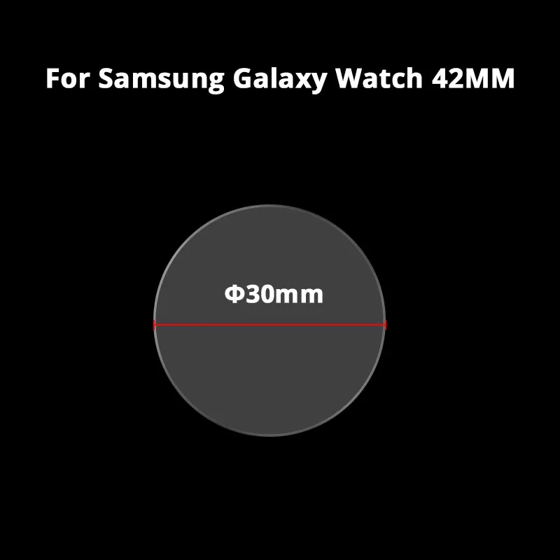 5 шт. закаленное стекло для samsung Galaxy Watch 46 мм 42 мм Защитная пленка для экрана для samsung Galaxy Watch 9 H защитная пленка против царапин