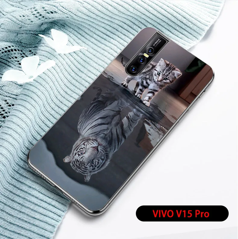VIVO V15 Pro Case Silicone TPU Protective Cover Cartoon Phone Case For VIVO V15 Pro V15Pro V 15 Pro VIVOV15 Case Soft Star girl