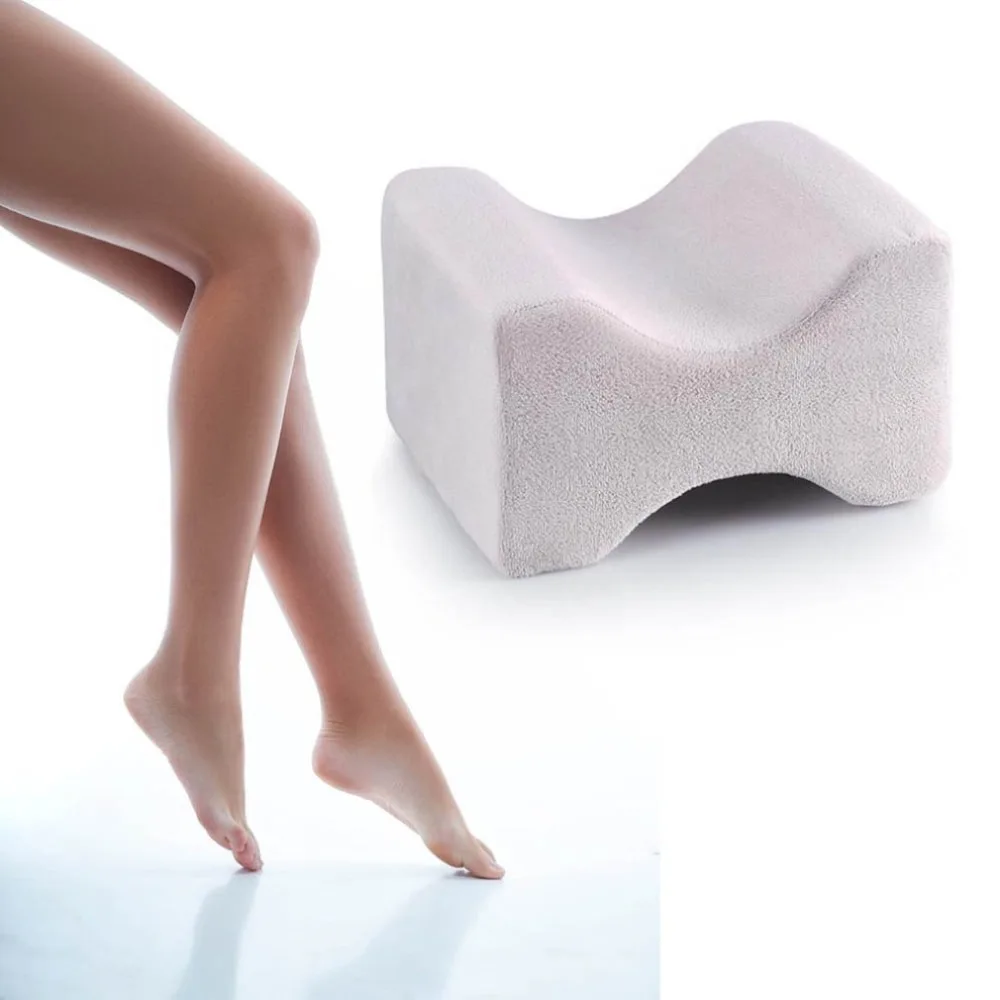 Soft Pillow Knee Pillow Clip Leg Memory Foam Wedge Slow Rebound Memory Cotton Clamp Massage