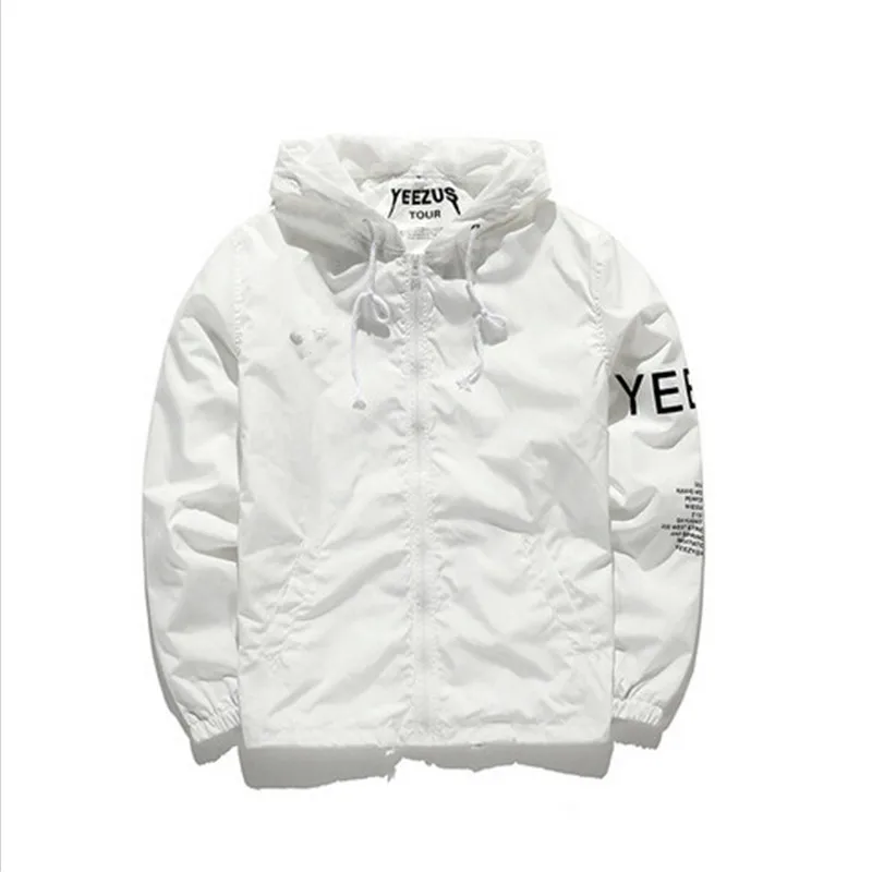 Yeezus chaqueta hombres Virgil Abloh Yeezy 3 Yeezus West falso Yeezy temporada Hip Hop Bape chaquetas Yeezus chaqueta|jackets pants|jacket vests for menjacket star -