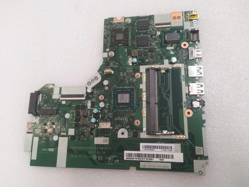 lenovo IdeaPad 320-14ACL 320-14AST материнская плата для ноутбука NM-B321 FRU 5B20P19180 материнская плата тест