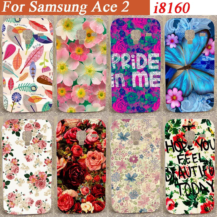 Чехол на заднюю панель для Samsung Galaxy Ace 2 II i8160 яркий чехол с рисунком samsung galaxy ace2