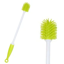 1 шт./компл. щетка для детской бутылочки щетка для сосков бутылка для комления молоком кисти Очищение сосок бутылки щетки губки вращающийся стиральная