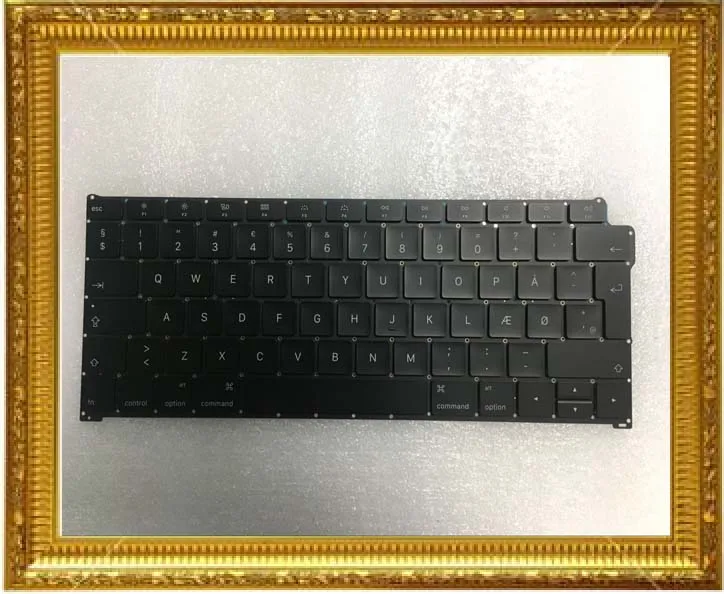 A1932 клавиатура для Apple Macbook Air 13,3 ''A1932 клавиатура датский Keybaord Дания Danmark DK стандарт лет