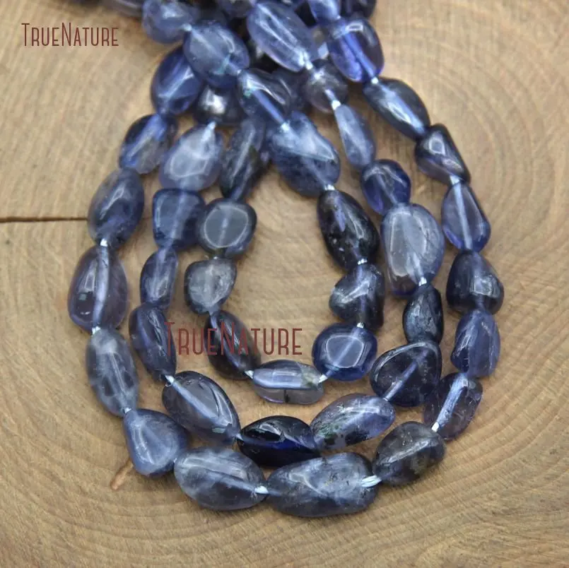 

High Quality Free Form Strands Beads Irregular Shape Cordierite 4-8 mm Size Loose Beads Jewelry Finding BE9167