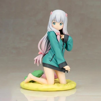 

Eromanga Sensei Izumi Sagiri sexy model cartoon kneeling position 1/7 pre-painted action figure collection with box 14cm Y7289