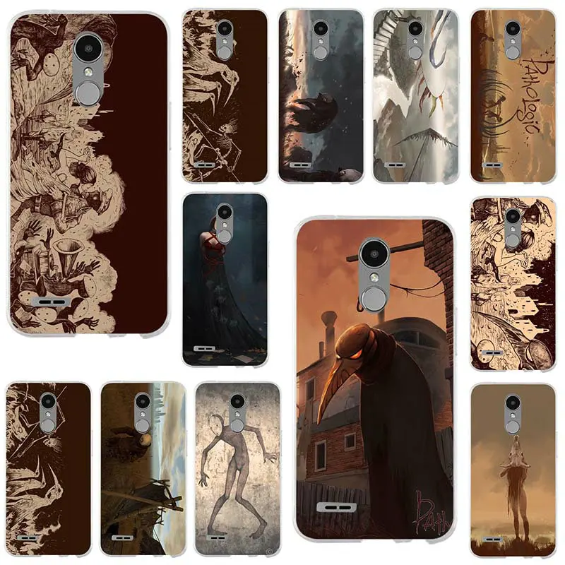 Terror Pathologic Soft TPU Mobile Phone Accessories for LG K4 K7 K8 K10 2017 G2 G3 Mini G4 Spirit G5 G6 V10 V20 V30 Nexus 5X Bag |