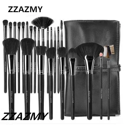 

Makeup brush set 24 Beginner combination Complete set Brush Professional Makeup Beauty Tool Brush bag good qulity!
