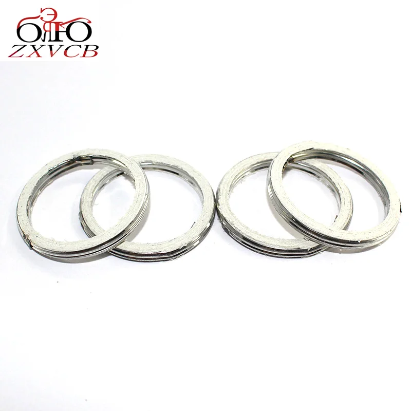 4PCS FOR SUZUKI GS650EX/EZ 1981 1982 GS650GX/GLX/GZ/GLZ GS650GD/GLD 1983 GS650MD Katana Exhaust Pipe Gasket Seal | Автомобили и