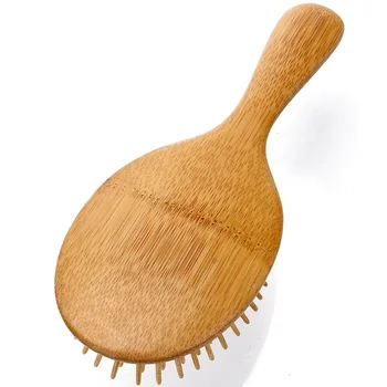 Health Care Wood massage Comb Hairbrush With Box Hairdressing Tangle Brush Comb For Women Hair Scalp Combs Fast Shipping 4