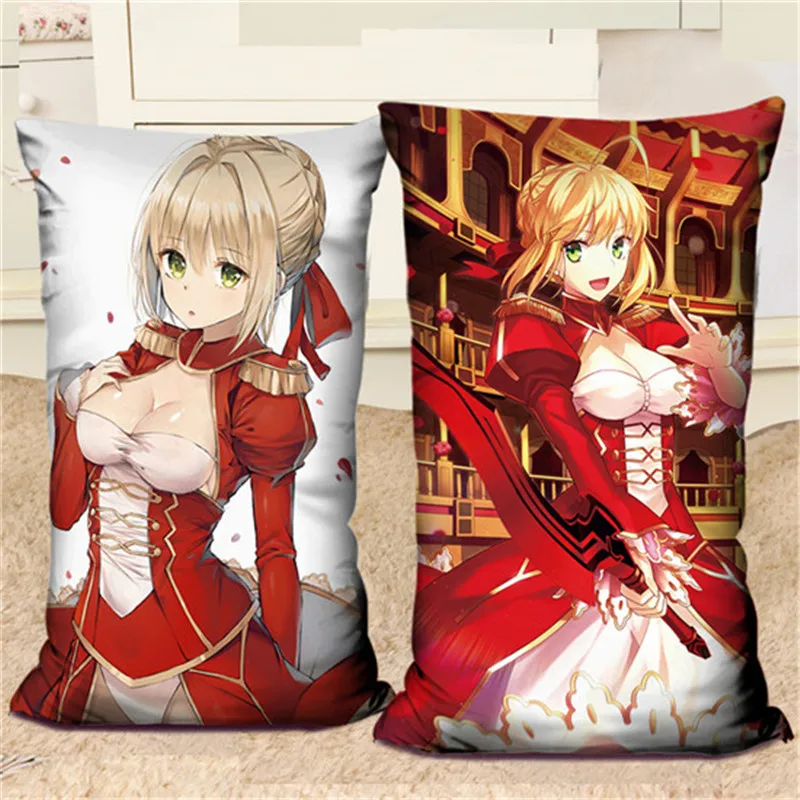 Amellor 40x60 см Декоративные подушки Fate Stay Night мультяшная Подушка мягкая
